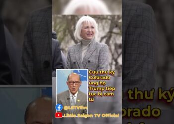Cựu thư ký Colorado ủng hộ Trump tiếp tục ʙị ᴄầᴍ ᴛù