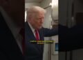 Trump Practically Hit by Air Pressure One Lavatory Door Whereas Chatting with Reporters After Praising the Airplane Trump Practically Hit by Air Pressure One Lavatory Door Whereas Chatting with Reporters After Praising the Airplane