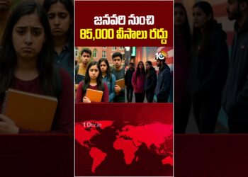 జనవరి నుంచి 85,000 వీసాలు రద్దు | #donaldtrump #visa #staff #10tvworld