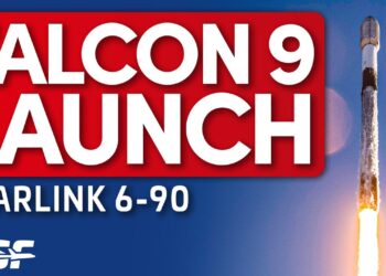 SpaceX Falcon 9 launches Starlink 6-90