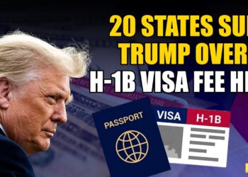 Trump Information: 20 US States Sue Donald Trump To Cease 0,000 H-1B Visa Payment Transfer, Calling It Illegal