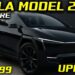 NEW 2026 Tesla Mannequin 2 Senior Revealed K: 6,500-t Gigacast, AL-ION path, FSD {hardware}