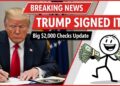 SIGNED! Trump Points New Govt Order — Massive Stimulus Replace SIGNED! Trump Points New Govt Order — Massive Stimulus Replace
