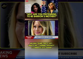 Melania Trump Tries a Final-Minute Dig #fictionalpolitics #trending #trump #shorts #jasmine