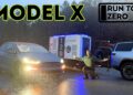 Driving Tesla Mannequin X Till It Runs Out Of Cost! Tesla Put So A lot Juice Beneath 0%
