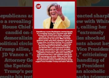 BREAKING: Republicans Criticize Wiles Interview as ‘Extraordinarily Demoralizing #information