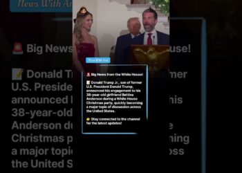 Donald Trump Jr Engaged to Bettina Anderson | White Home Information #usa #usnews