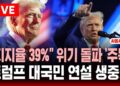 [🔴AI동시통역] 트럼프 대국민 연설 .. “지지율 39%” 레임덕 위기 돌파 '주목' | SBS 실시간 라이브