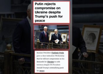 Putin Rejects Ukraine Compromise Regardless of Trump’s Push for Peace