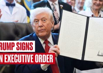 Trump LIVE: US President Donald Trump Indicators An Govt Order At The Oval Workplace