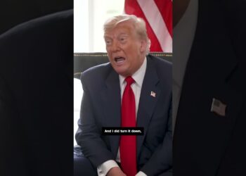 President Trump claimed he by no means went to Epstein's island when requested Trump about Epstein.