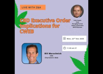 251222 Hearth Chat: CBD Government Order Implications for CWEB #CBD #Charlottesweb #ExecutiveOrders