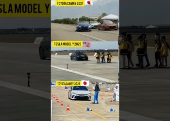 Tesla Mannequin Y 2025 vs. Toyota Camry 2021 & 2025