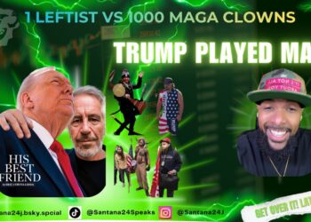 1 Leftist vs 1000 MAGA clowns: Sparring with Santana (Late PT. 2)