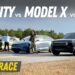 Lucid Gravity vs Tesla Mannequin X vs Rivian R1S Drag Race!