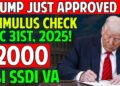 BREAKING: Trump Approves ,000 Stimulus Checks | Full Government Order Replace ✅