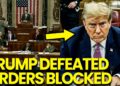 Trump’s MASSIVE DEFEAT Congress BLOCKS HIS UNLAWFUL ORDERS