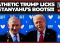 Donald Trump Kisses Bibi’s A$$!!! Vows To BOMB Iran Once more If Nuclear Program Restarts
