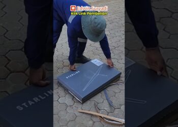 Starlink Gen 3 V4 Flat Antenna Edisi Terbaru Garansi Resmi #starlink #starlinkinternet