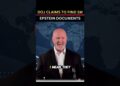 Trump DOJ Claims to Discover 1M Epstein Paperwork
