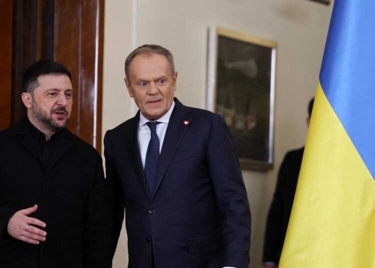 Ukraine affords Poland assist with drones as presidents stress unity