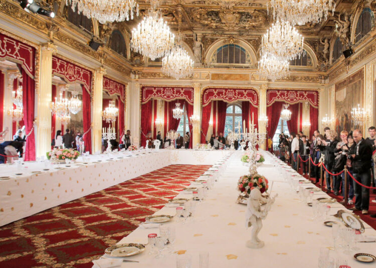 Élysée Palace silver steward arrested for stealing 1000’s’ price of silverware