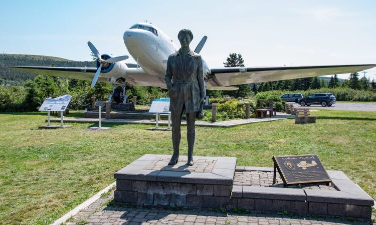 She thought discovering a stolen Amelia Earhart statue would include a hefty reward. It solely broken her status