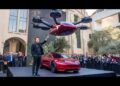 Elon Musk’s First Prototype of Flying Tesla Automotive SHOCKED The World