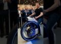 Elon Musk Rides the Modern New White Monowheel! 💙