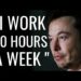 MIND BLOWING WORK ETHIC – Elon Musk Motivational Video
