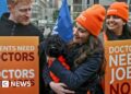 Starmer calls docs’ strike ‘harmful’ as five-day walkout begins