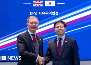 UK and South Korea strike commerce deal UK and South Korea strike commerce deal