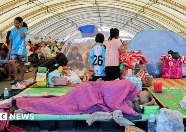 Hundreds flee Thailand-Cambodia border after lethal clashes and air strikes