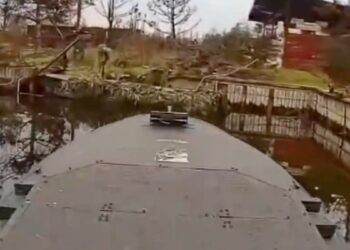 Ukraine Now Utilizing Drone Boats To Assault Russian Riverine Targets