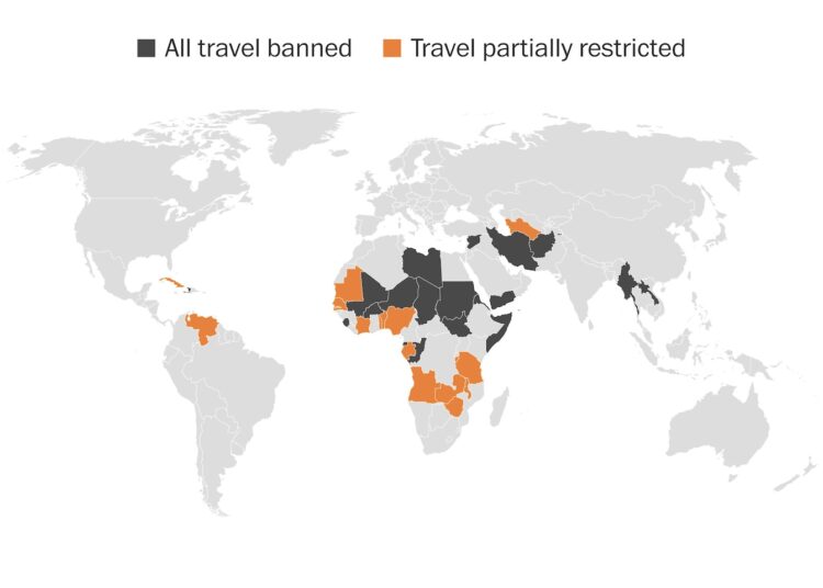 All of the international locations affected by Trump’s expanded journey ban – The Washington Publish All of the international locations affected by Trump’s expanded journey ban – The Washington Publish