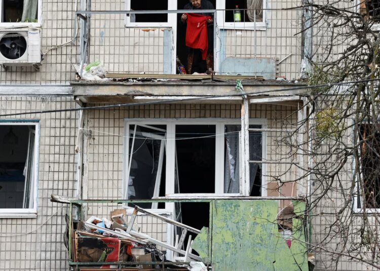 Russian air assault on Ukraine kills three and knocks out energy in most areas