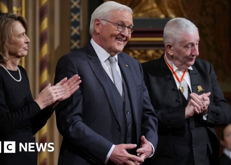 ‘Do not look again in anger’, says German president of UK ties post-Brexit