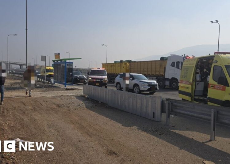 Two killed in suspected Palestinian ramming and knife assault in Israel