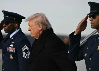 Trump attends dignified switch for Iowa Guard members killed in Syria