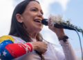 Daughter accepts Venezuelan opposition chief María Corina Machado’s Nobel Peace Prize on her behalf Daughter accepts Venezuelan opposition chief María Corina Machado’s Nobel Peace Prize on her behalf