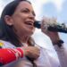 Daughter accepts Venezuelan opposition chief María Corina Machado’s Nobel Peace Prize on her behalf Daughter accepts Venezuelan opposition chief María Corina Machado’s Nobel Peace Prize on her behalf