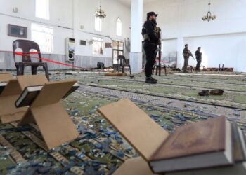 Eight killed in Syria mosque explosion throughout Friday prayers