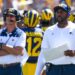 Jim Harbaugh reacts to Sherrone Moore’s firing and costs at Michigan