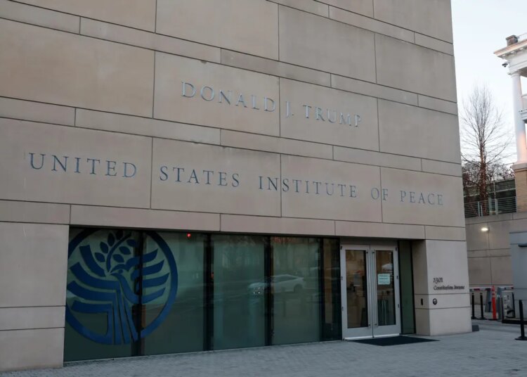 U.S. Institute of Peace renamed as Donald J. Trump Institute of Peace