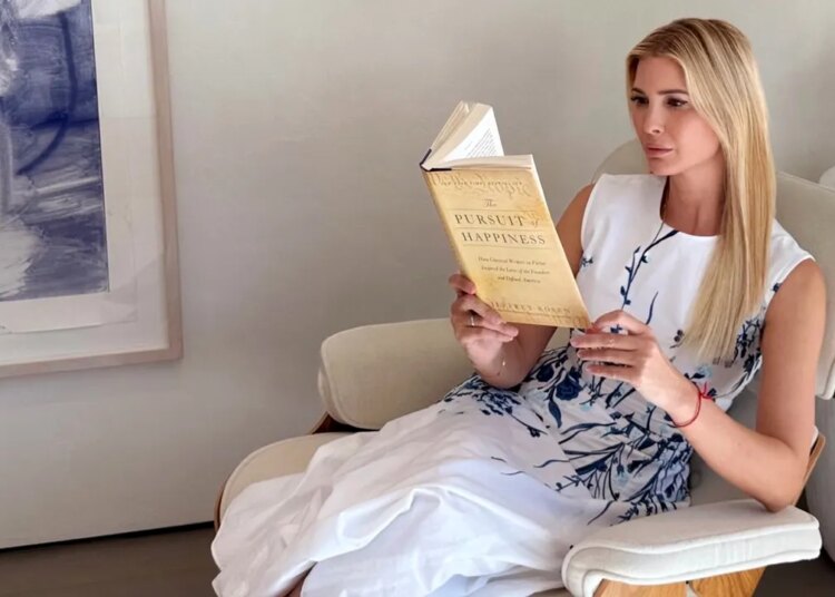 Writing on X, Ivanka Trump shared the 17 books that ‘formed’ her 12 months of 2025