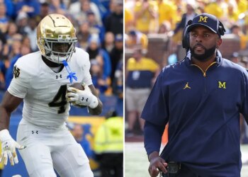 Jeremiyah Love displays on choice to move over Michigan for Notre Dame Jeremiyah Love displays on choice to move over Michigan for Notre Dame