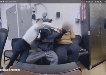 Suspected shoplifter’s gun jams whereas taking goal at police officer in wild video Suspected shoplifter’s gun jams whereas taking goal at police officer in wild video