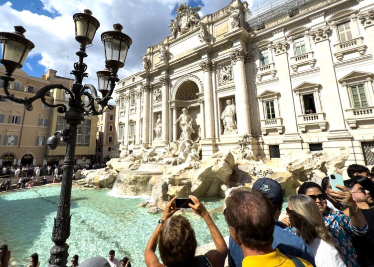 Rome will cost overseas guests a .35 Trevi Fountain charge beginning in 2026