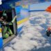 Skydiver dangles at 15,000 ft after parachute tangles on aircraft’s tail