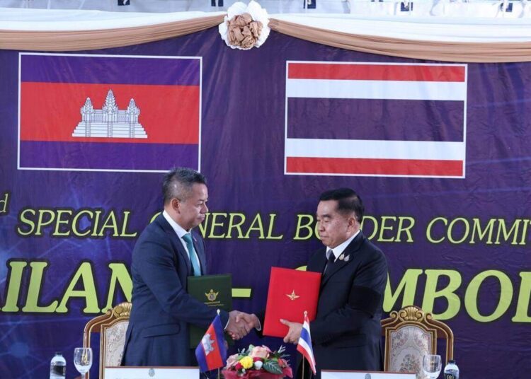 Thailand and Cambodia signal a ceasefire to finish border preventing